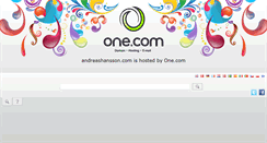 Desktop Screenshot of andreashansson.com