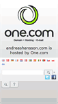 Mobile Screenshot of andreashansson.com